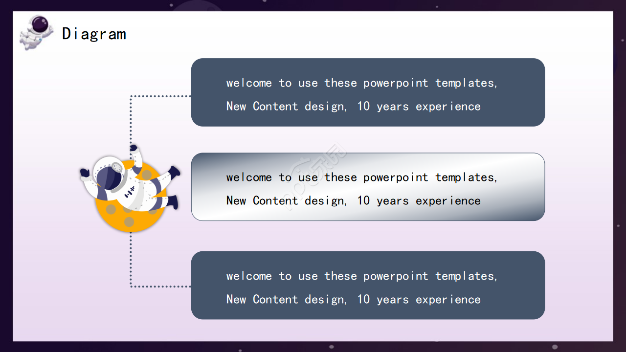 紫色深色卡通漫画风幼儿园英文教学学生课堂ppt模板