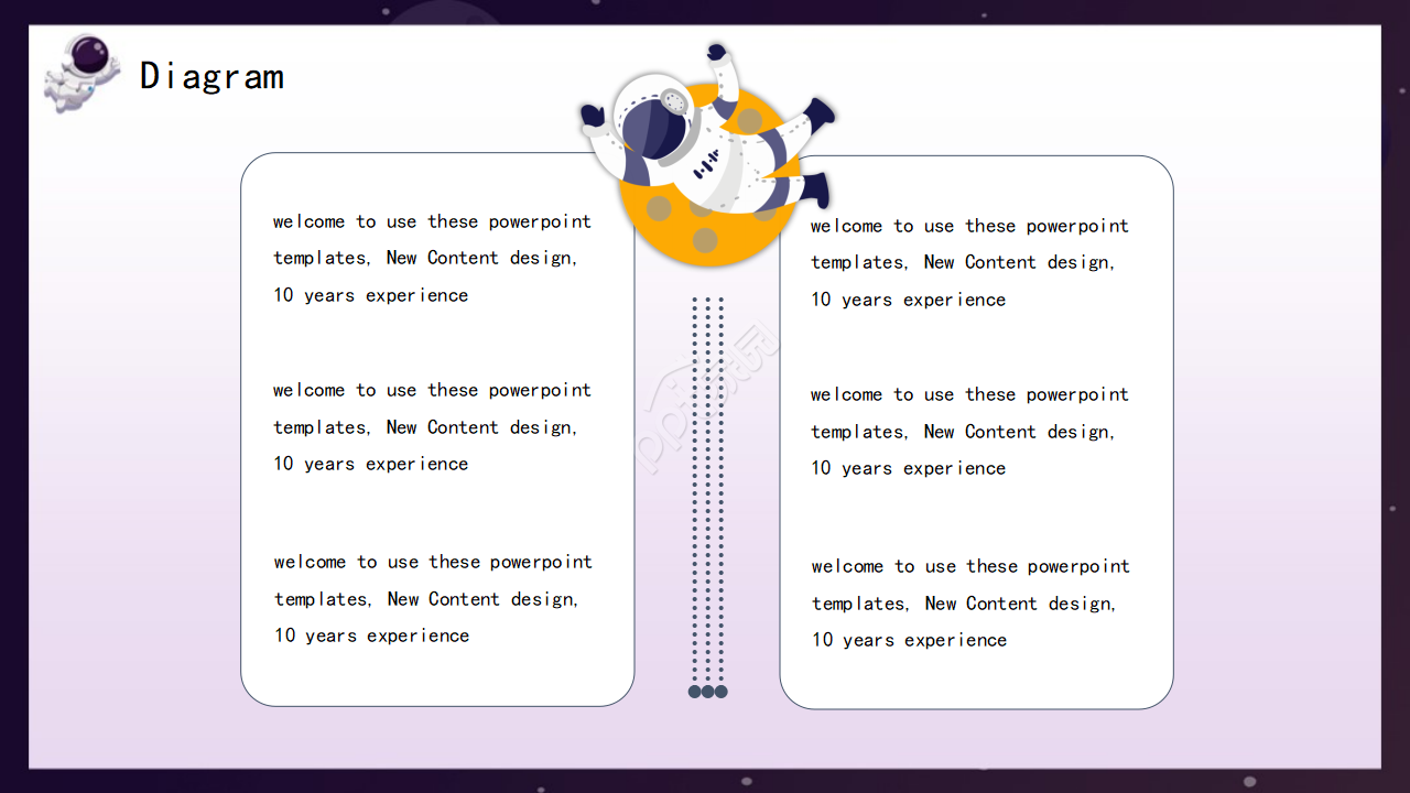 紫色深色卡通漫画风幼儿园英文教学学生课堂ppt模板