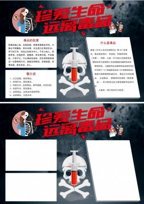 禁毒手抄报简单又漂亮字看得清楚