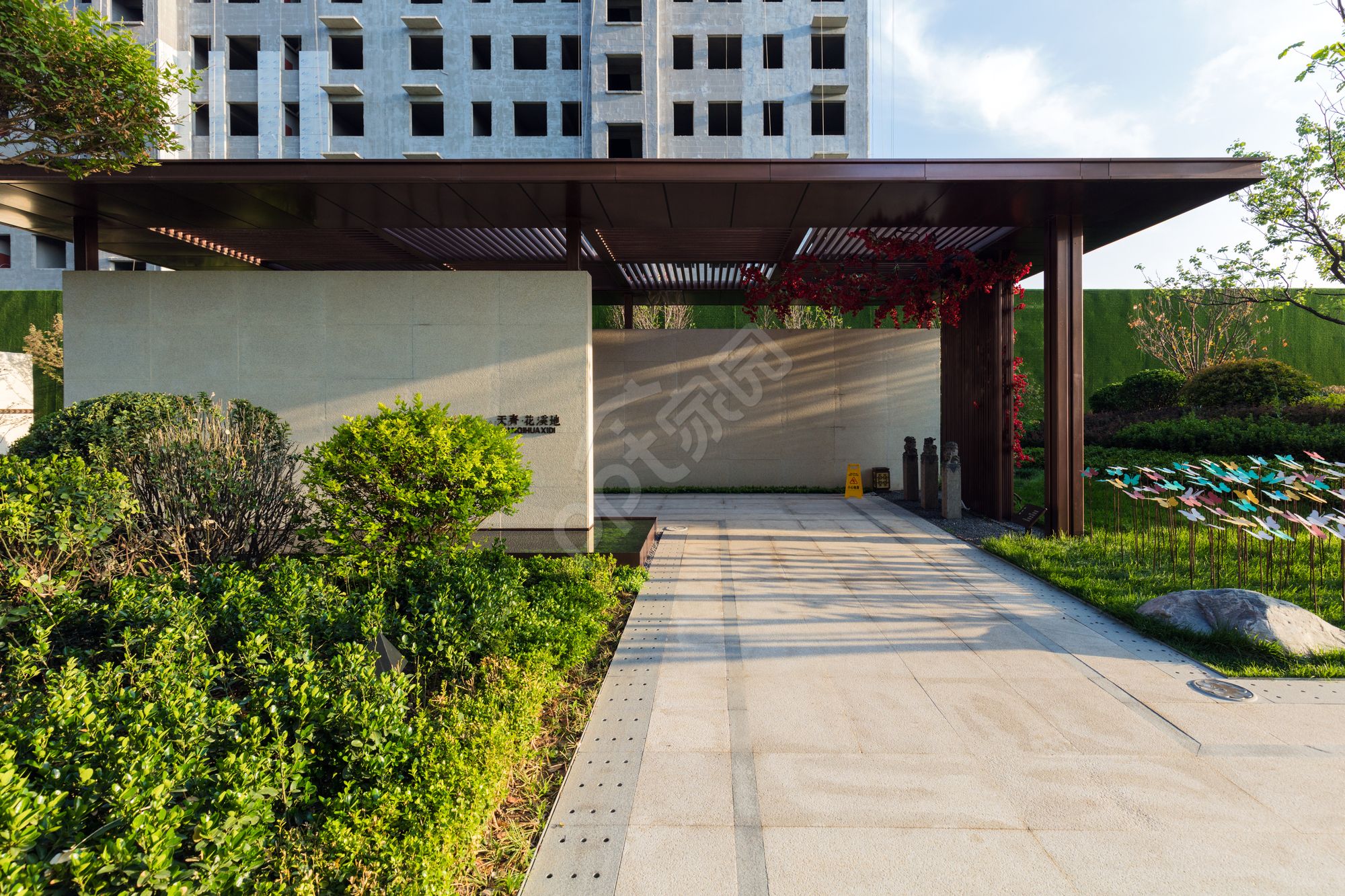 关于建筑的ppt图片素材