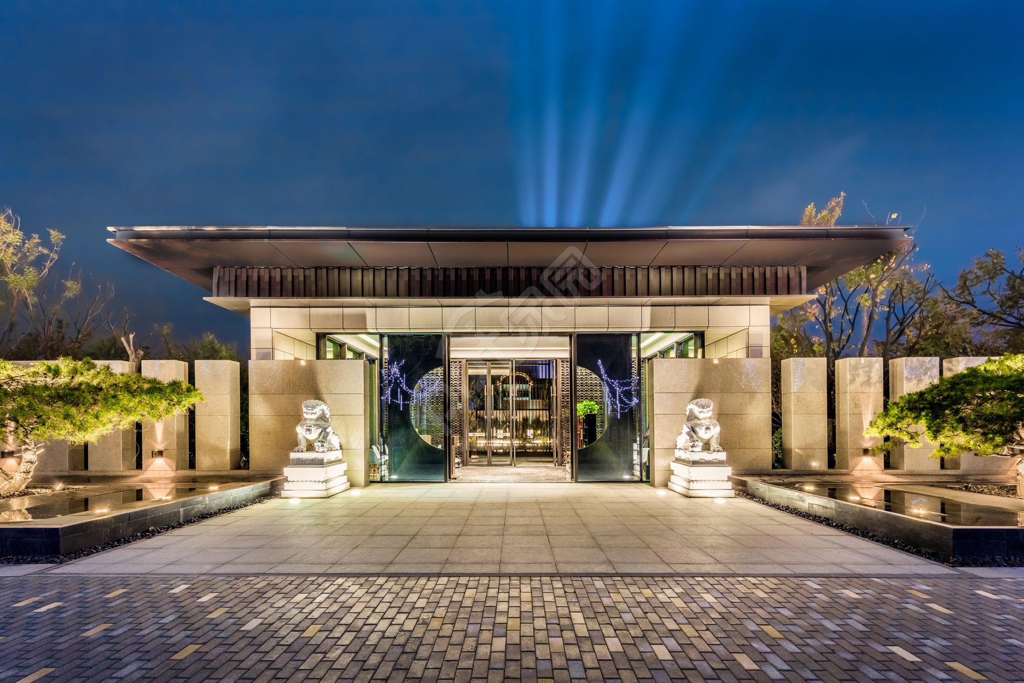 高清建筑ppt模板图片