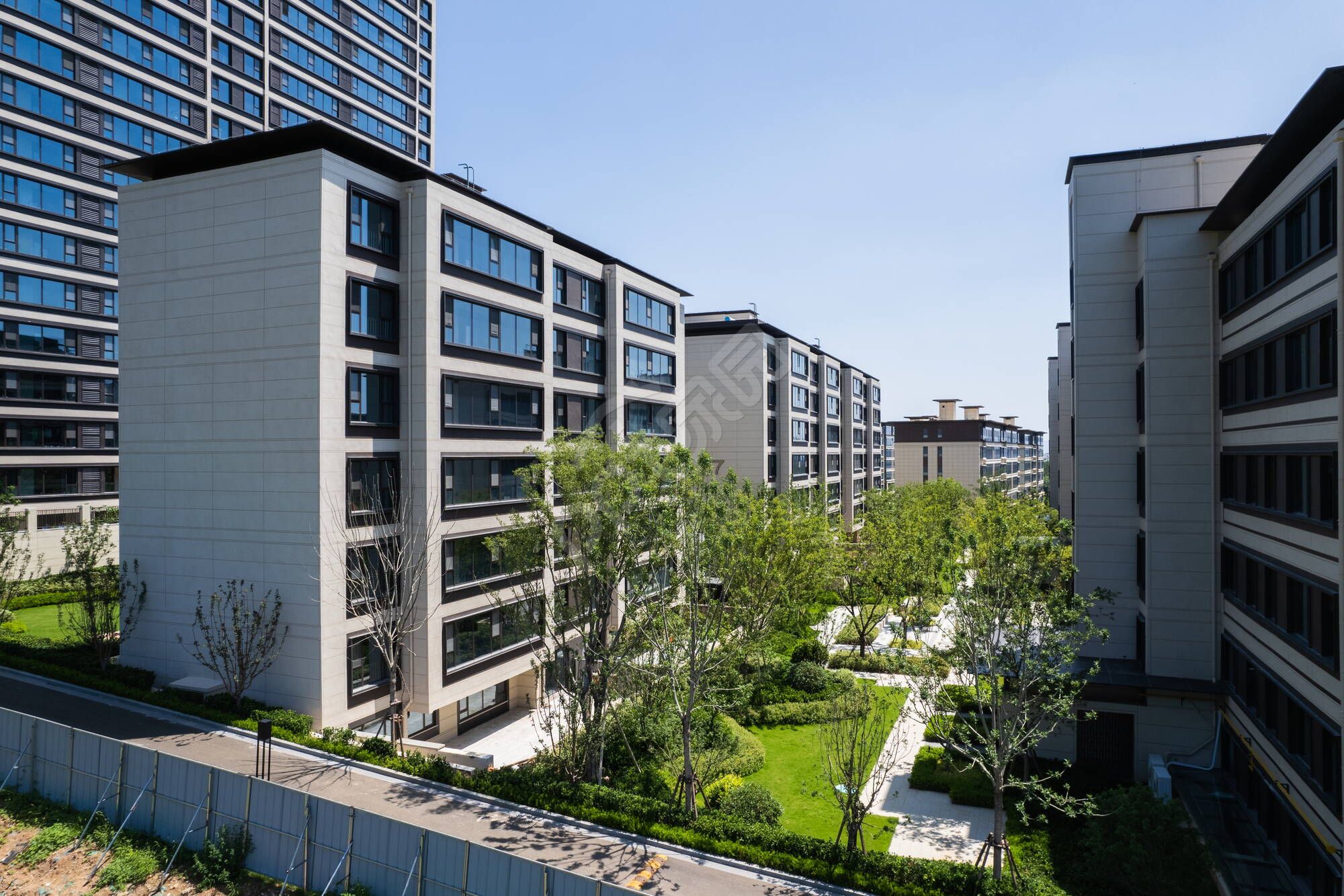 现代建筑建筑工程高层建筑ppt背景图片