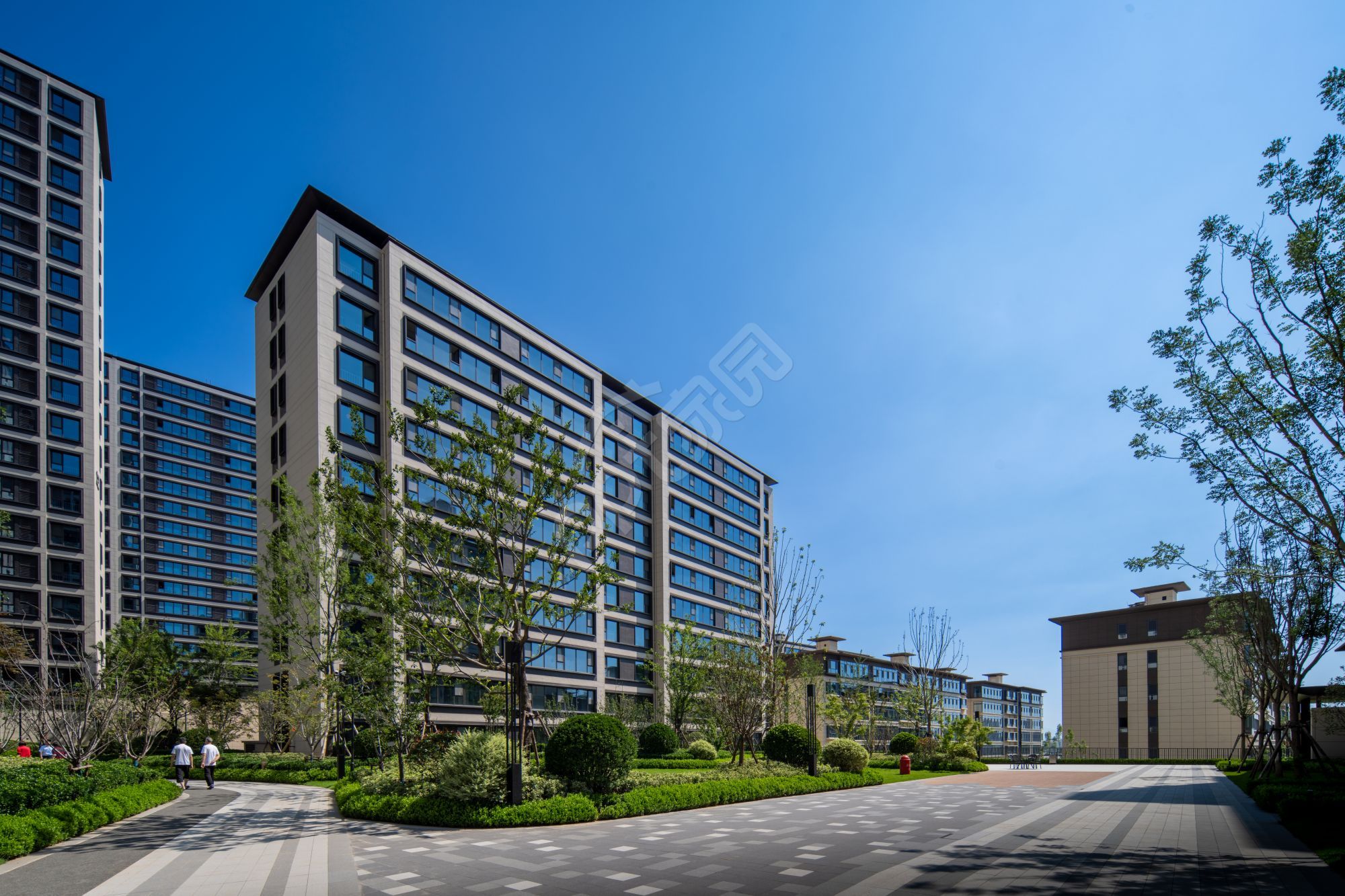 住宅建筑居住建筑居住建筑ppt背景图片