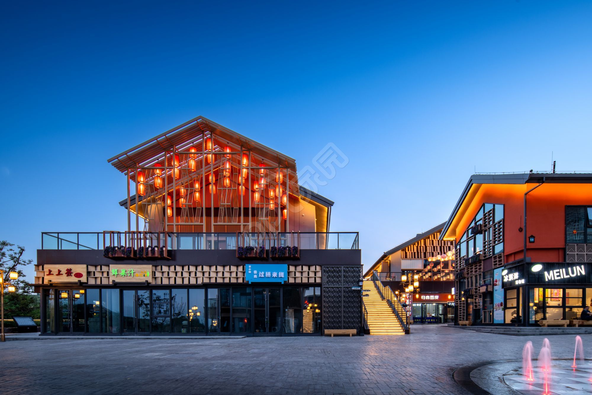 城市建筑商务风工作总结PPT背景图片