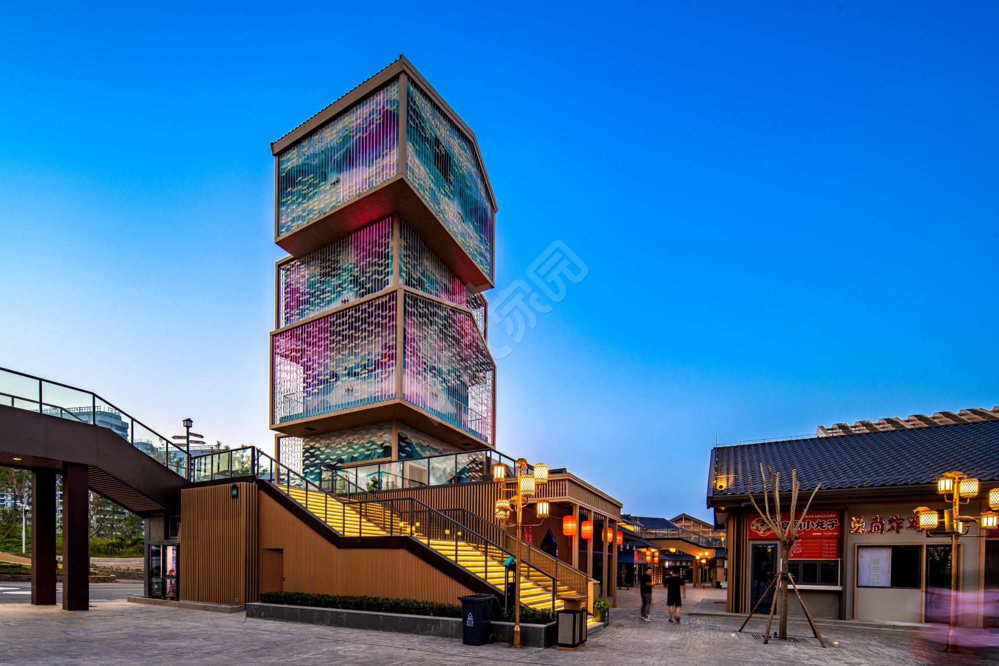 城市建筑商务风工作总结PPT背景图片