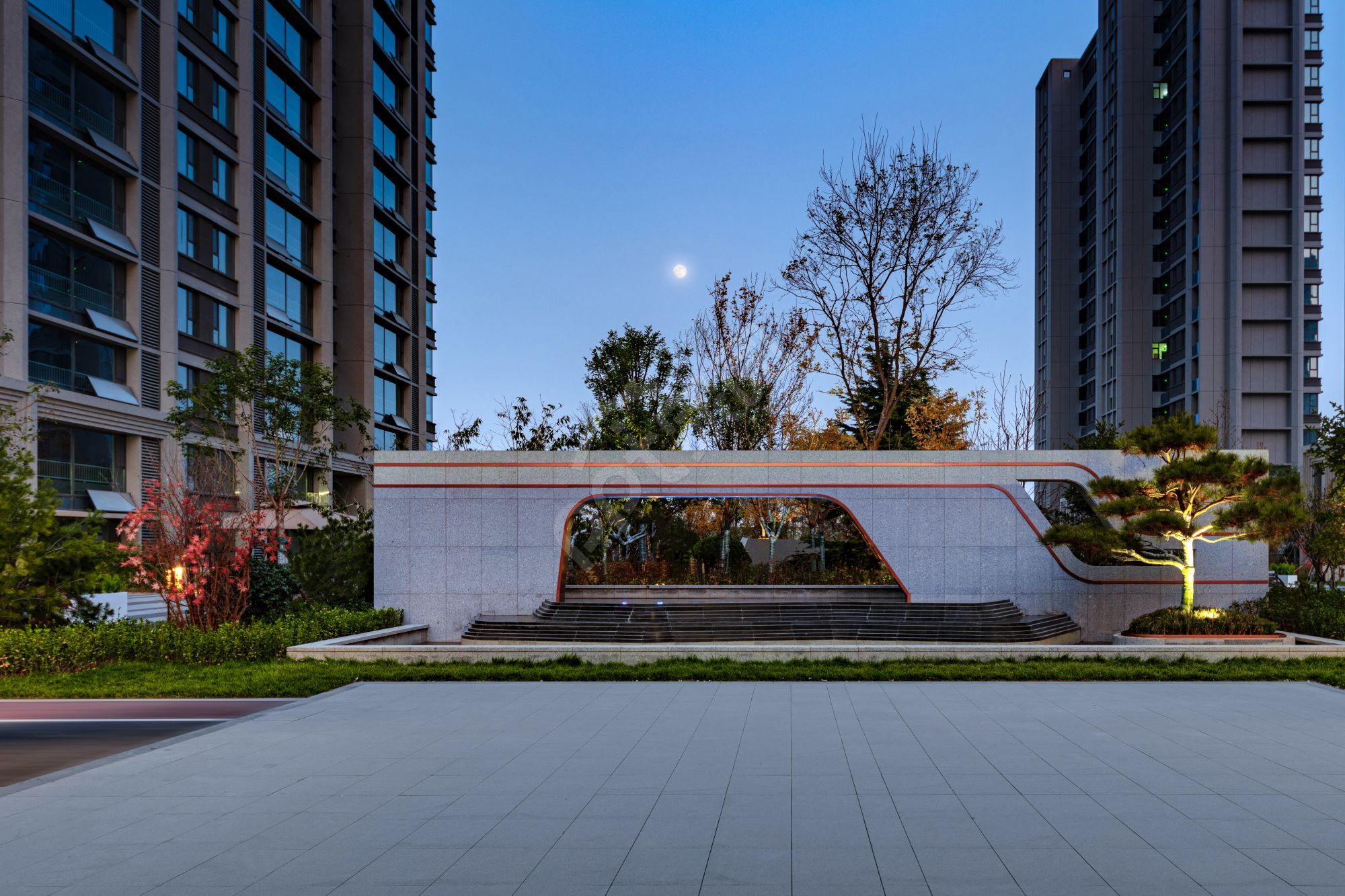 城市建筑风格高清PPT背景图片