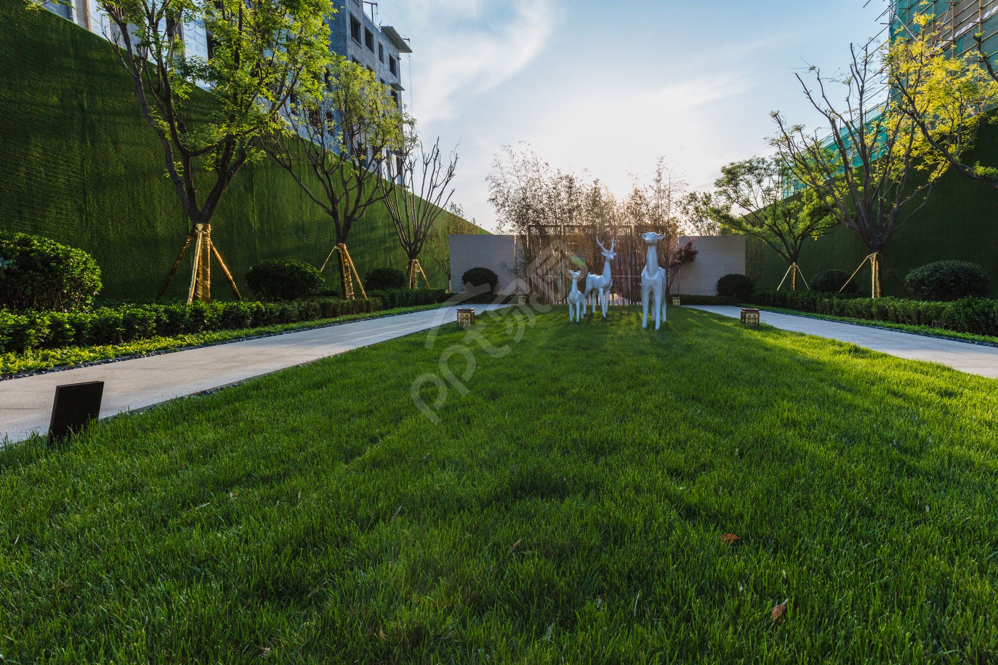 关于建筑的ppt图片素材