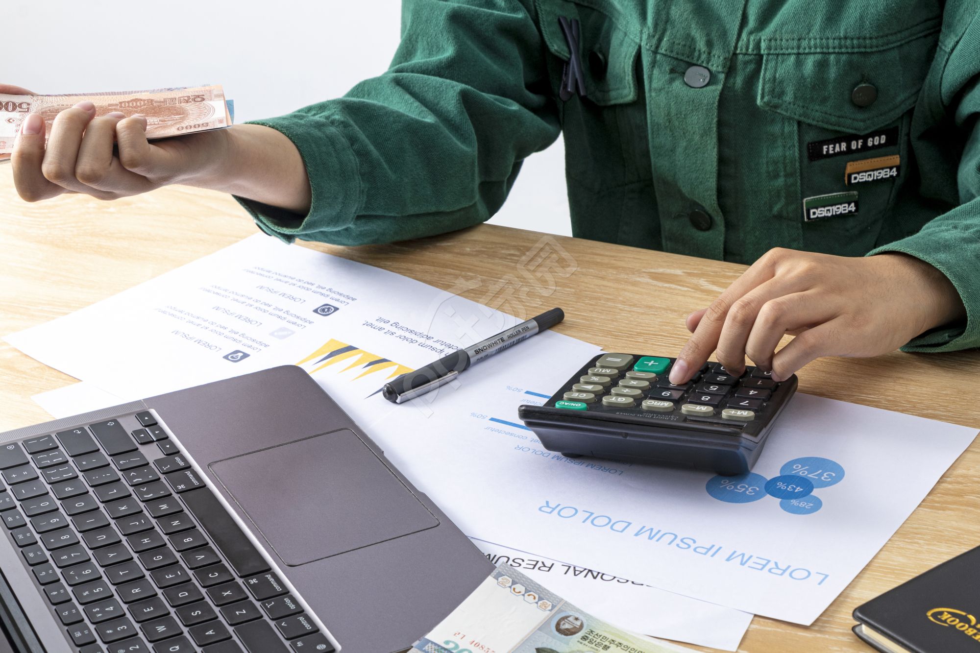 办公室高级质感ppt背景图片