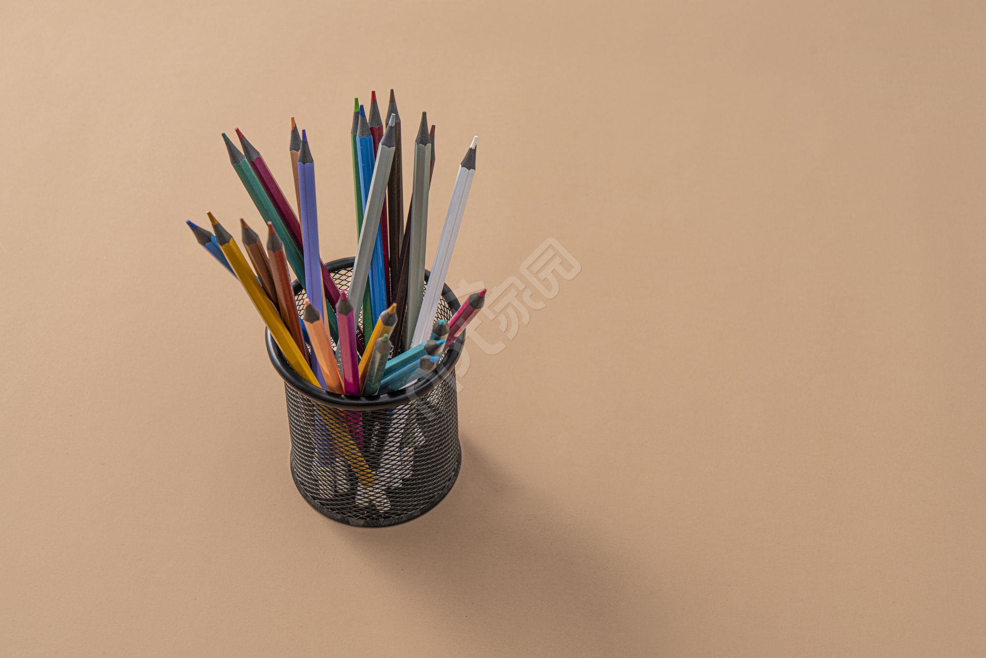 文具铅笔ppt背景图片