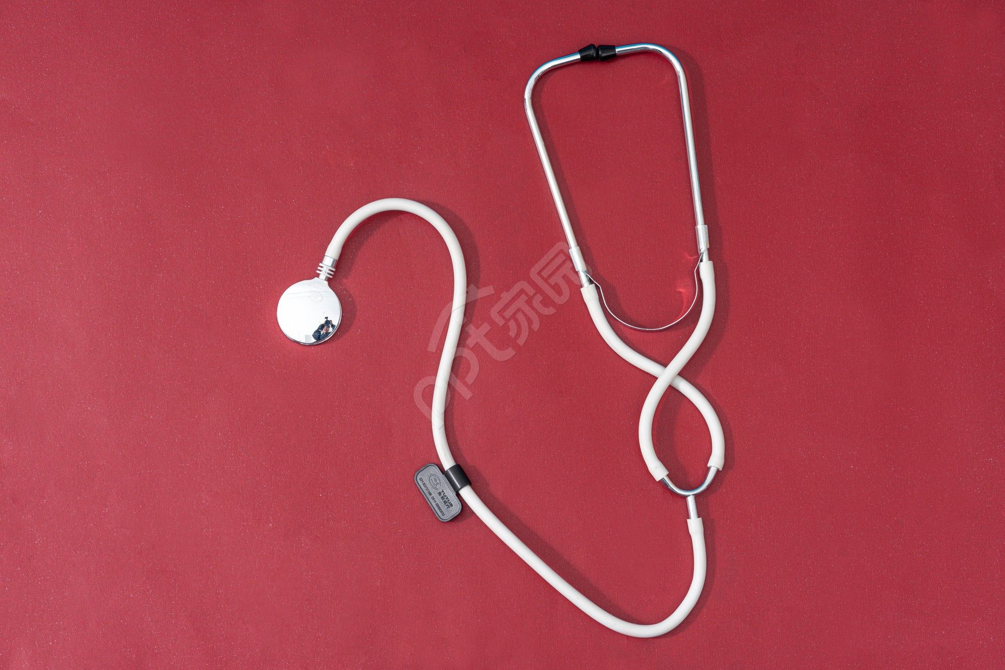 医学听诊器行业ppt背景图片