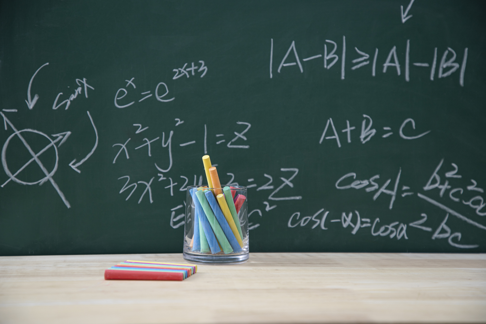 教育教学黑板ppt背景图片