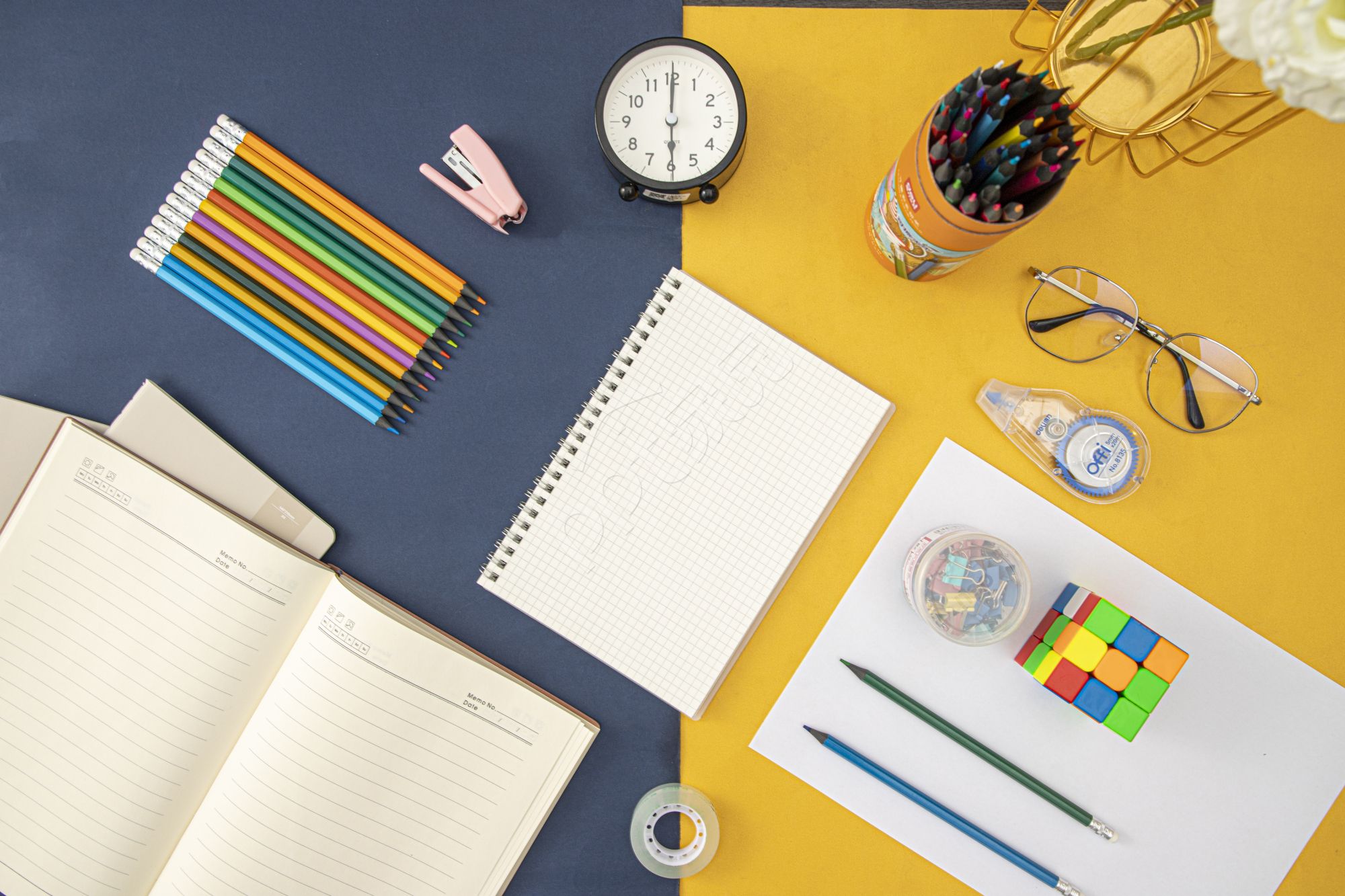 学习用品ppt背景图片