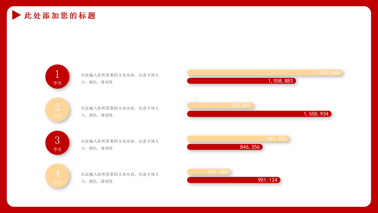 红色简约风格两会政府报告政策解读PPT模板