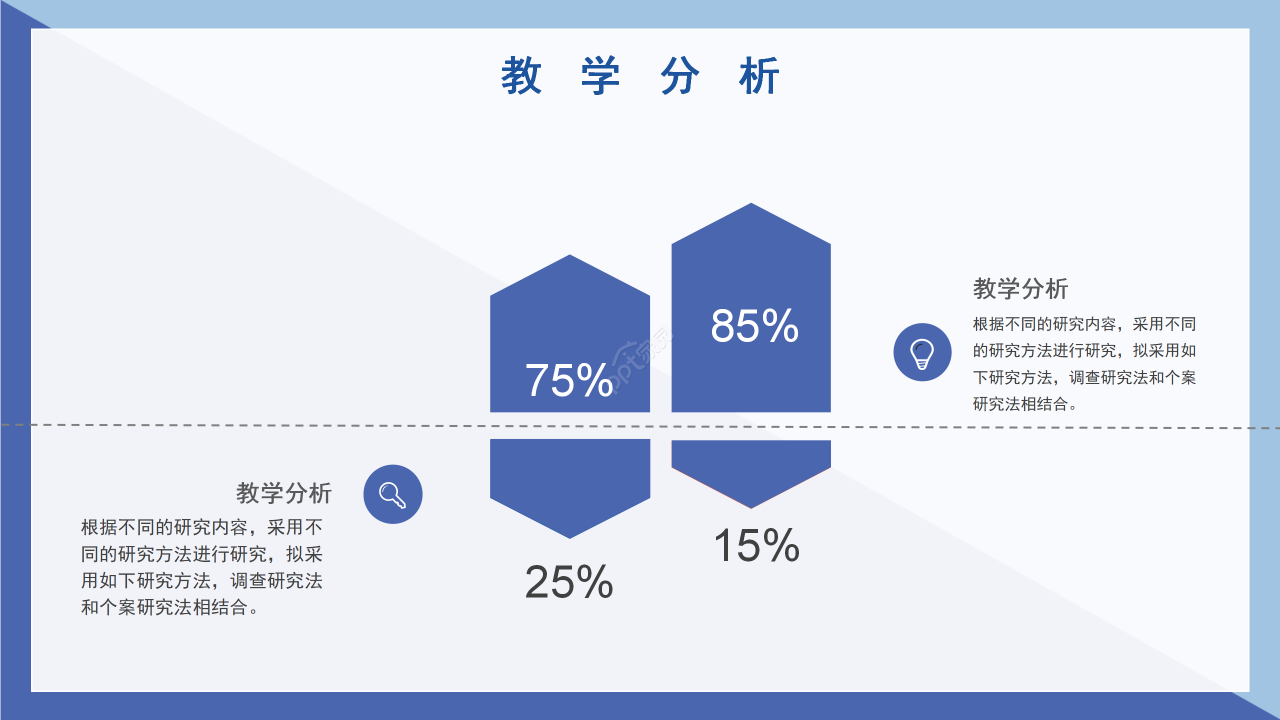 简约风教师工作述职报告个人教学总结计划PPT模板