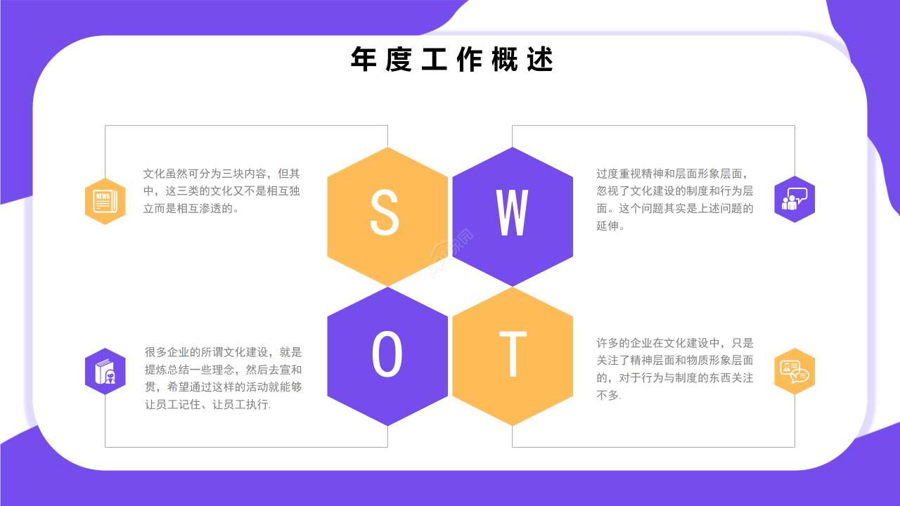 小清新手绘个人年终述职报告工作总结ppt模板