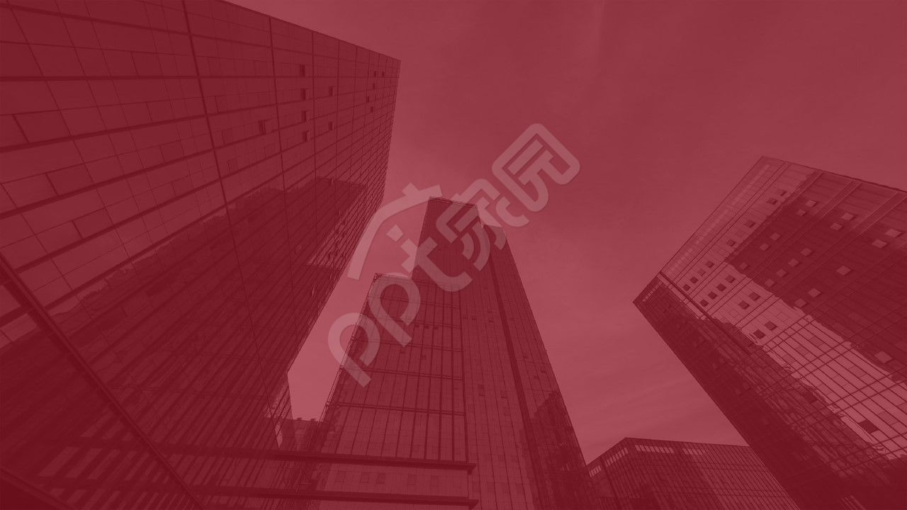 红色商务风ppt背景图片