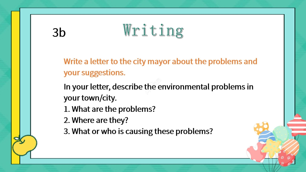 绿色淡雅英语教学PPT课件