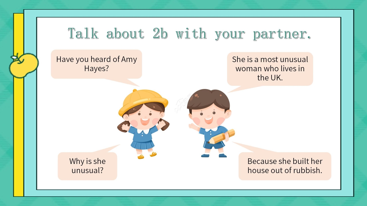 绿色淡雅英语教学PPT课件