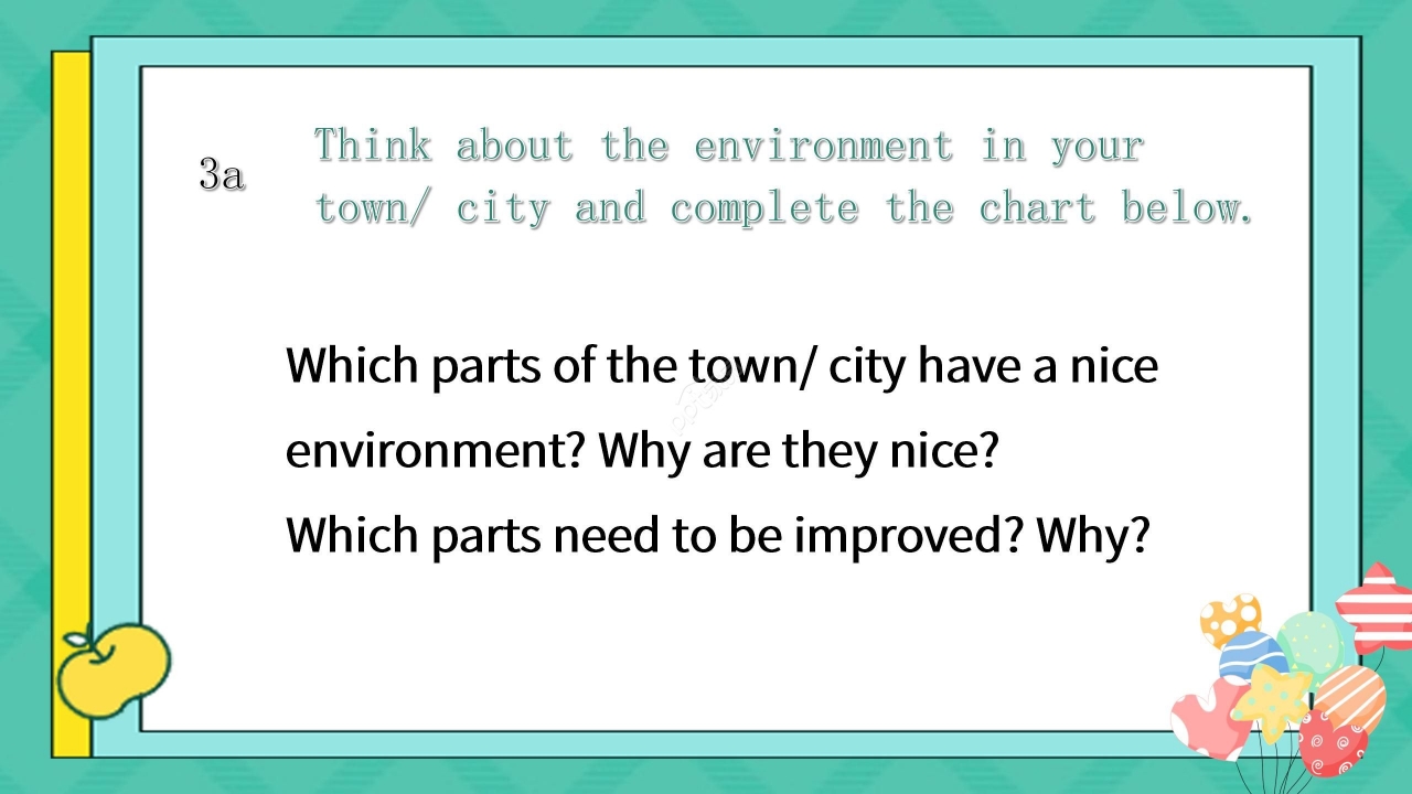 绿色淡雅英语教学PPT课件