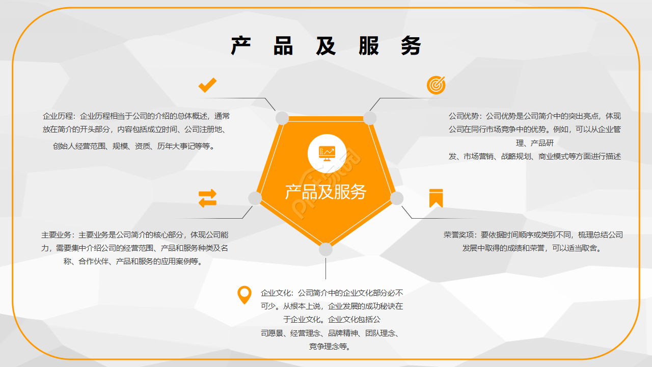 商务简约公司介绍企业宣传通用ppt模板