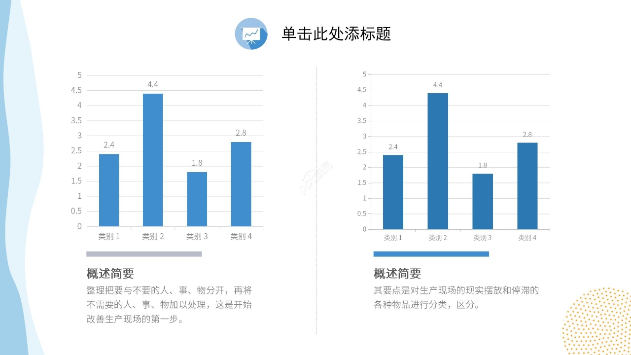 蓝色简约行业投资分析PPT模板
