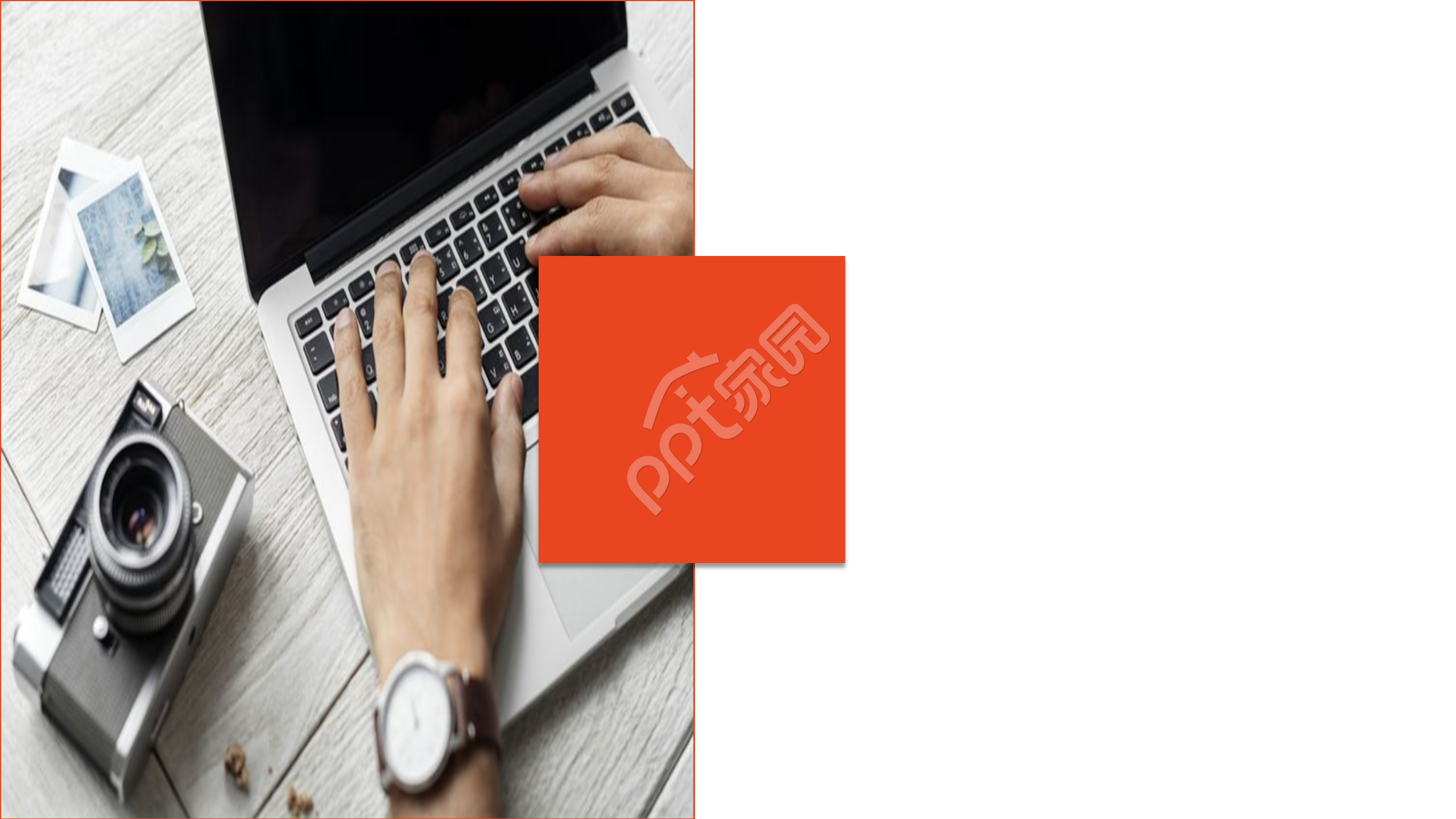 红白简约风毕业论文答辩ppt背景图片