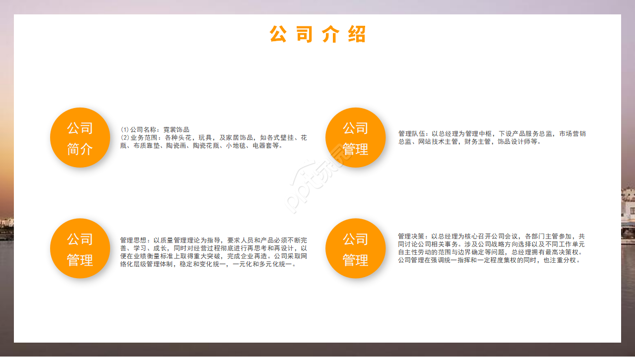 商务简约风电子商务创新创业项目计划书ppt模板