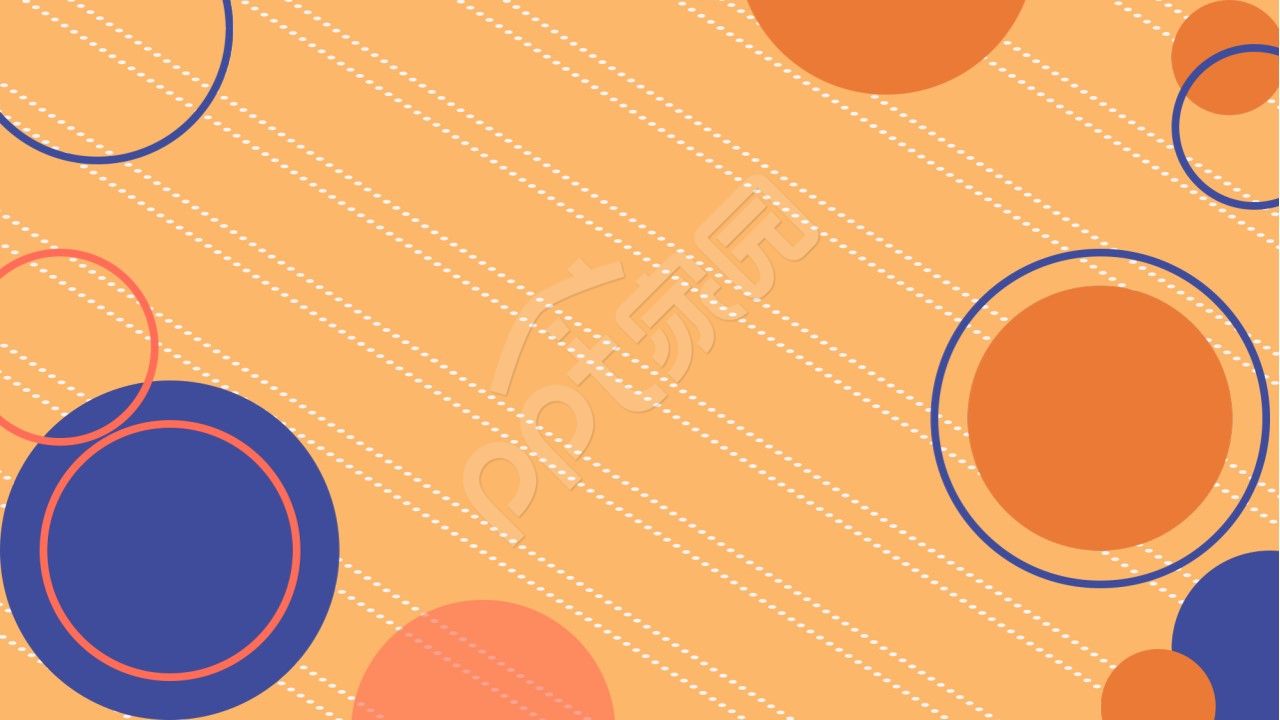 彩色圆点ppt背景图片