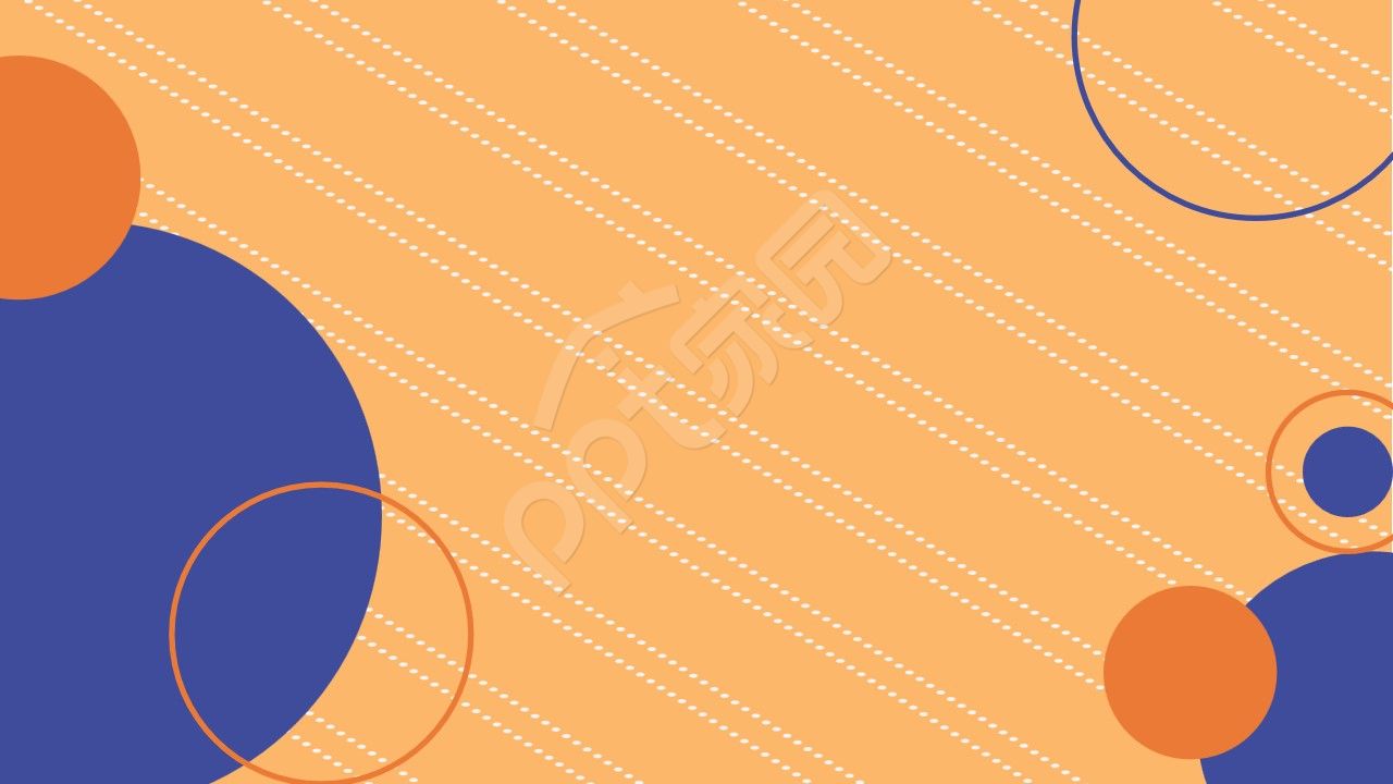 彩色圆点ppt背景图片
