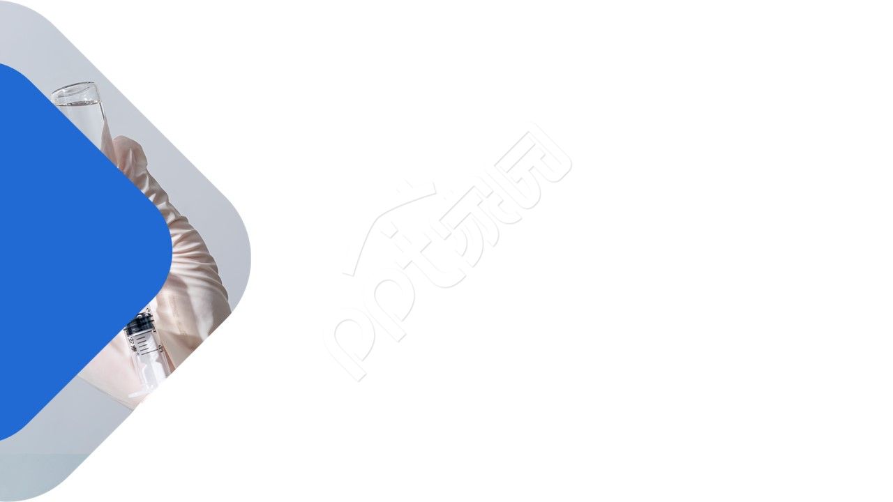 蓝色医疗行业ppt背景图片