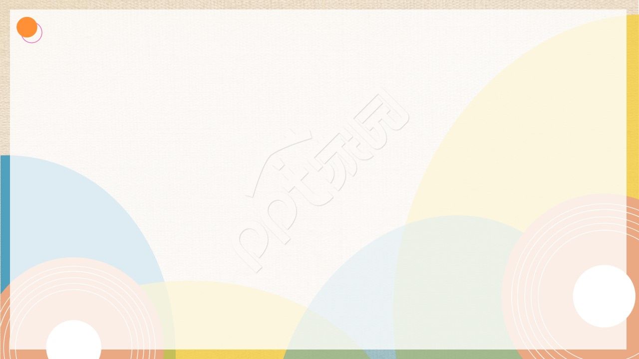 卡通手绘音乐培训ppt背景图片