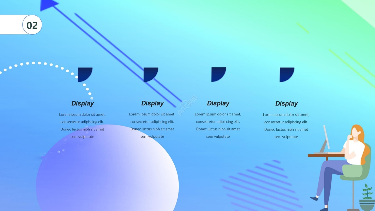 蓝色炫彩渐变简约开课啦开学第一课主题班会宣讲活动PPT模板