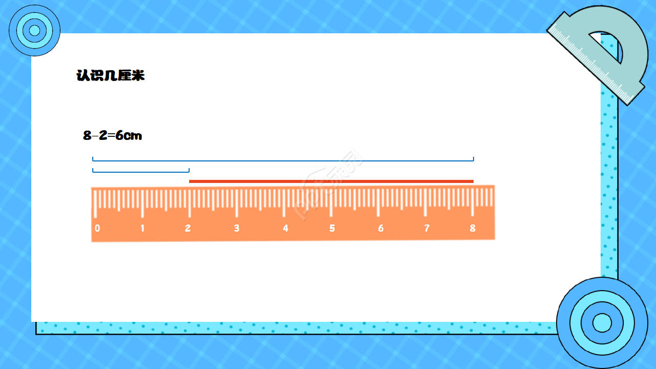 小学教育分米毫米厘米的认识PPT模板下载