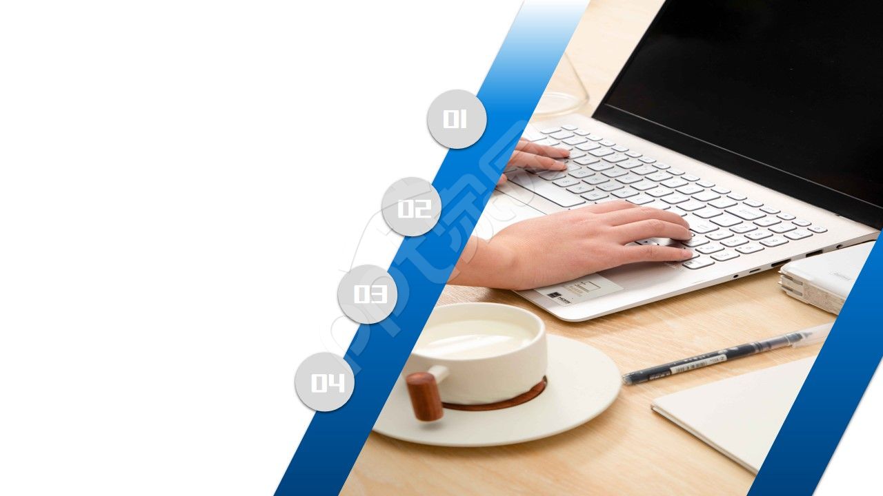 无字简洁商务ppt背景图