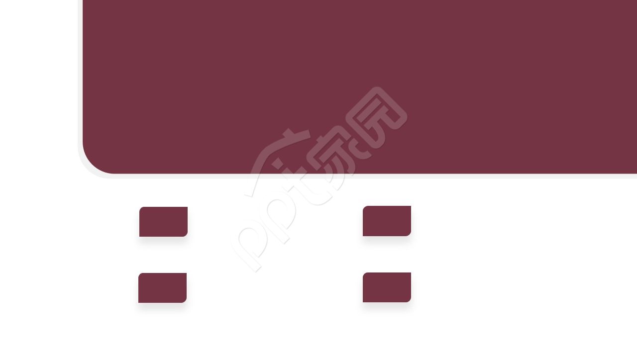 红白简约课题报告ppt背景图片