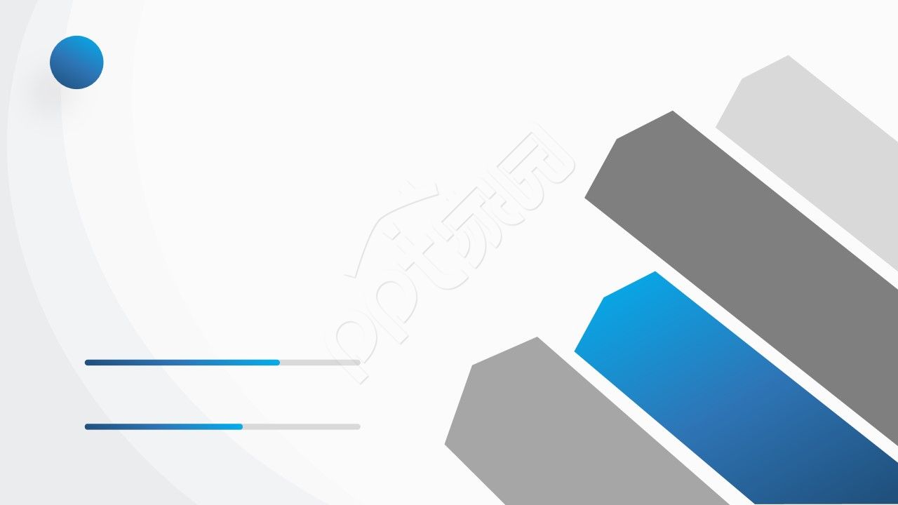 简约蓝白圆点答辩ppt背景图片