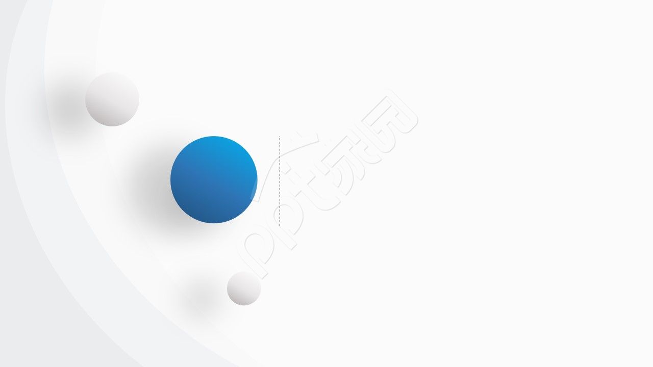 简约蓝白圆点答辩ppt背景图片