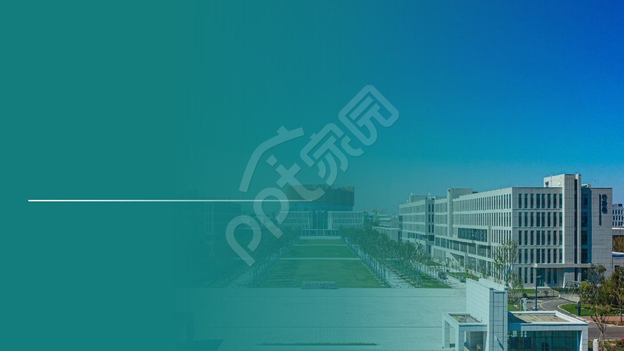 绿色简约毕业答辩ppt背景图片