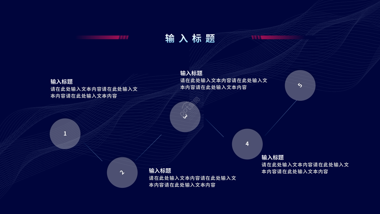 大气高端科技人工智能总结计划PPT模板