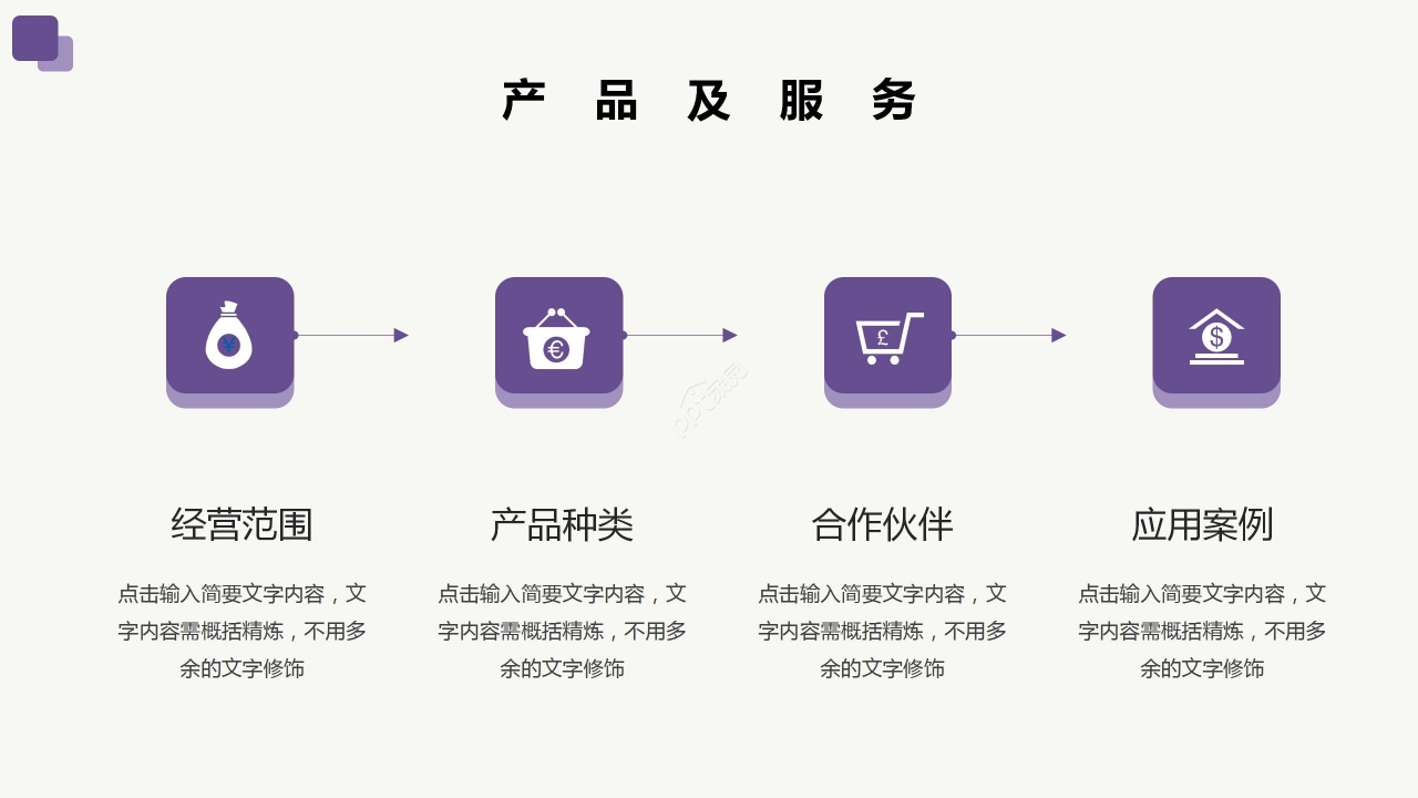 简约企业介绍公司宣传产品推广PPT模板