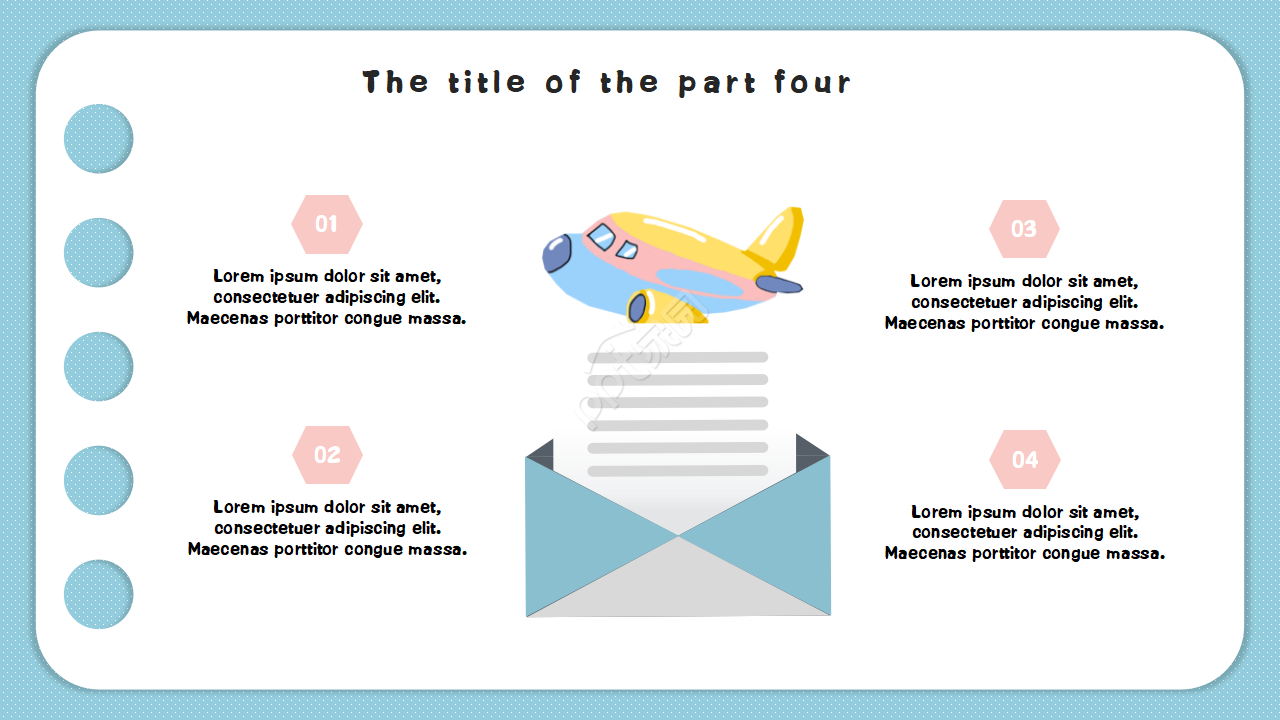 卡通手绘英语演讲主题课件ppt模板