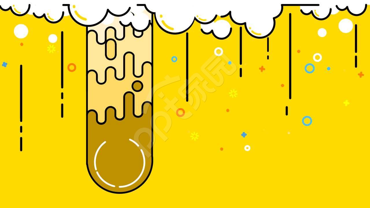 简约创意美术课件培训ppt背景图片 