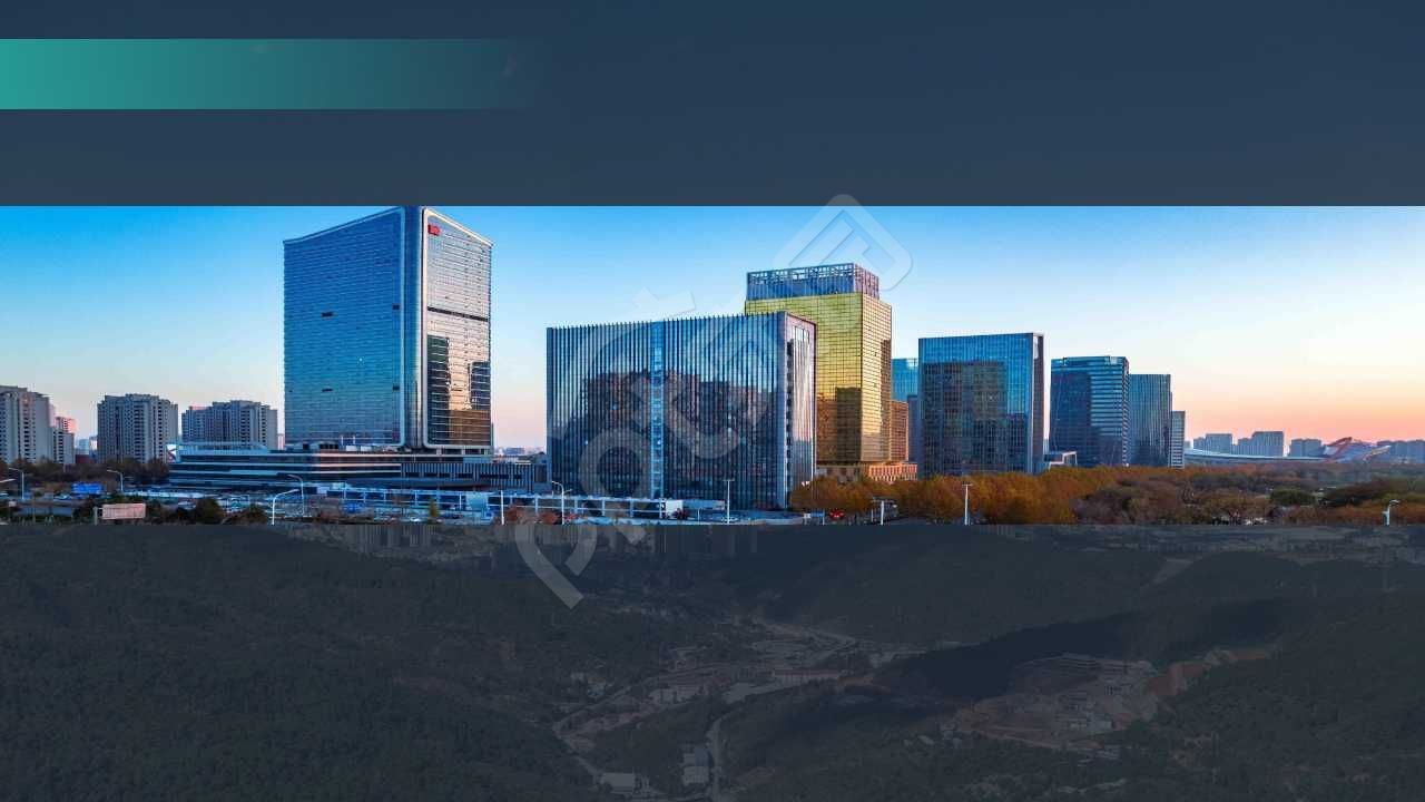 简约蓝色商务PPT图片素材