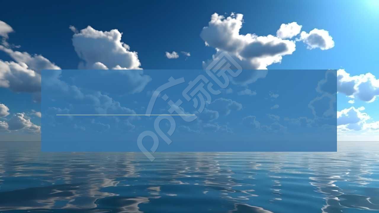 蓝色商务风格ppt图片素材