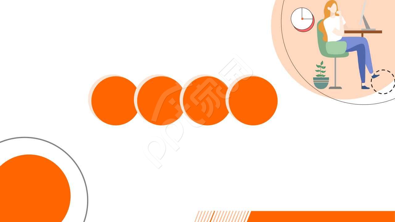 简约风个人简历ppt背景图片