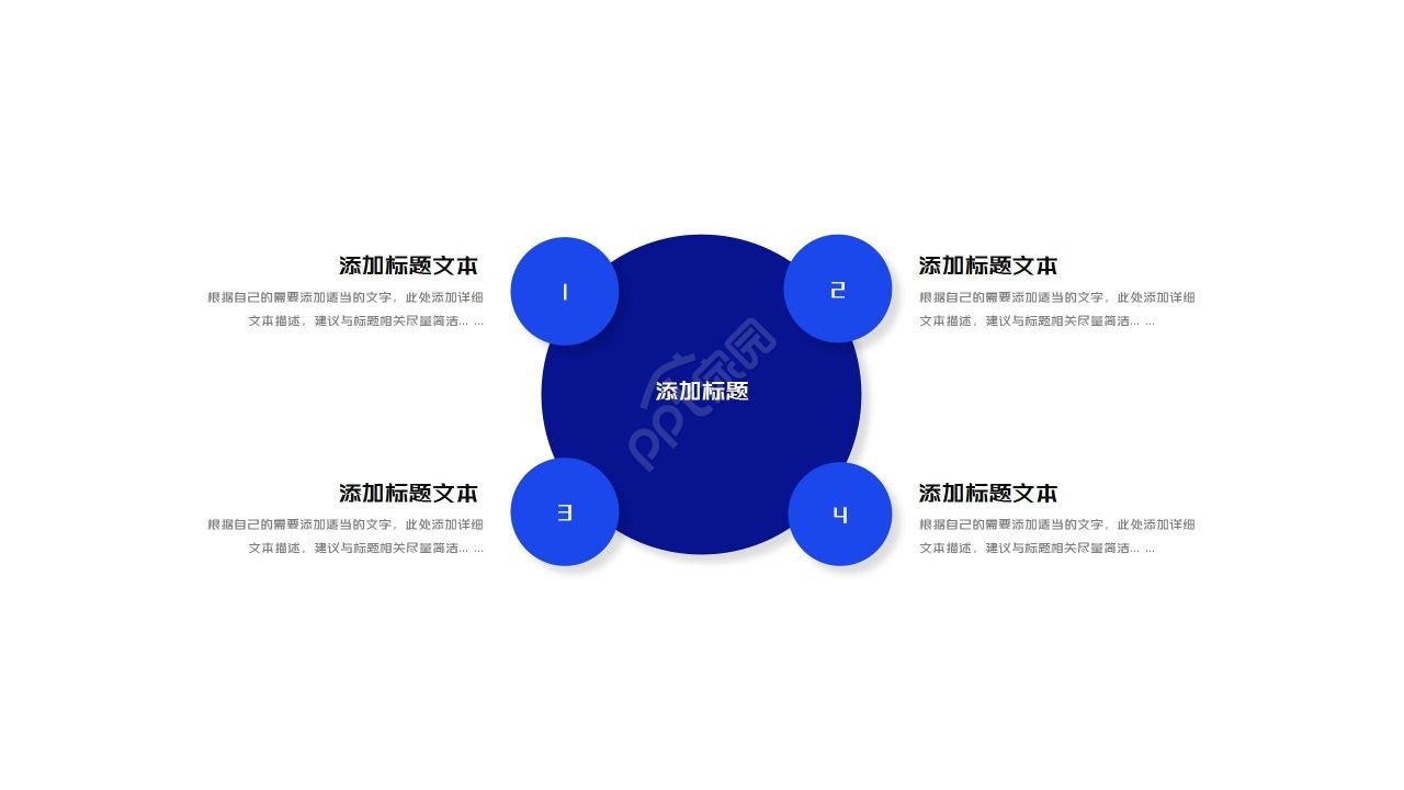 蓝色商务简约口腔医学工作汇报年度总结ppt模板