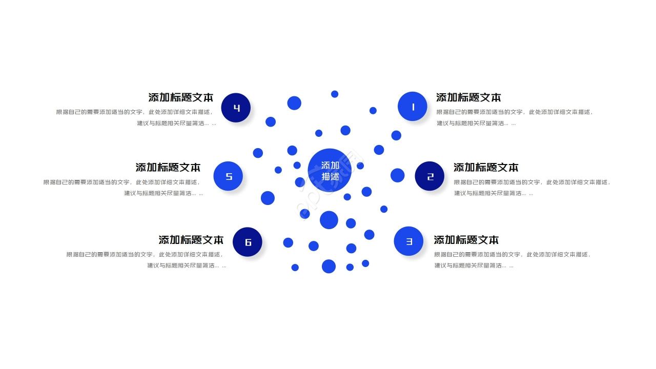 蓝色商务简约口腔医学工作汇报年度总结ppt模板