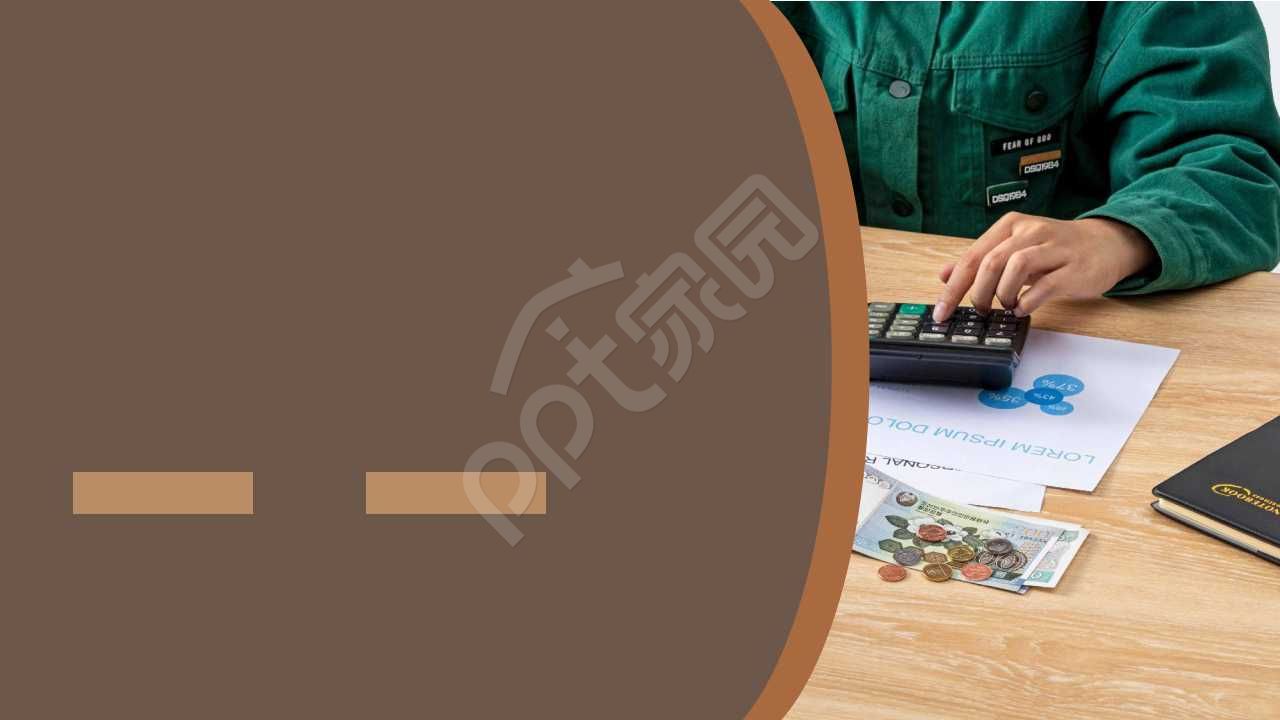 浅咖色教育教学课题汇报ppt背景图片