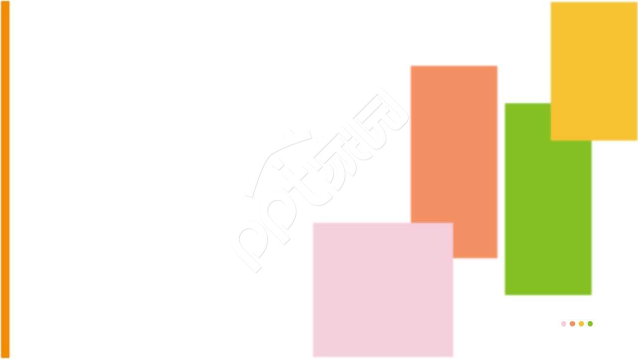 多彩简约图表ppt背景图片