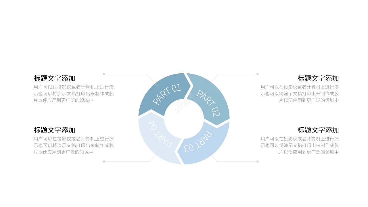 商务简约项目研发立项报告工作报告ppt模板
